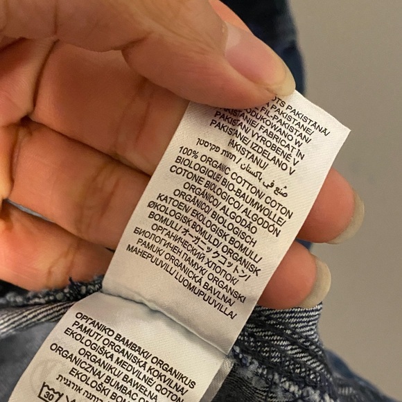 Denim Skirt - Deep Blue - Picture 8 of 12